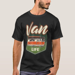 Everyday Vanner Outdoors Camping Van Life  Campers T-Shirt