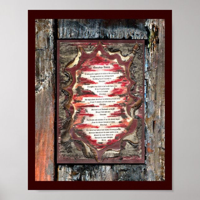 Everyday Voices Poster (Front)