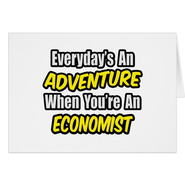 Everyday's An Adventure .. Economist (Front Horizontal)