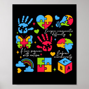 Everyone Communicates Differently Neurodiversity P Poster