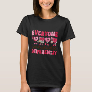 Everyone Communicates Differently Special Educatio T-Shirt
