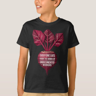 Everyone Eats From The Hands Of Undoented Workers  T-Shirt