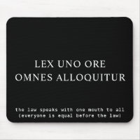 Everyone Equal Before The Law Latin Quote