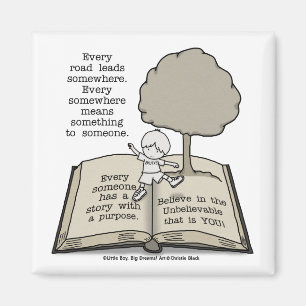 Everyone Has a Story Magnet