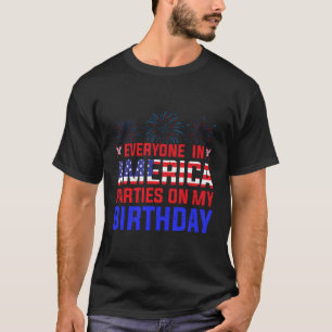 Everyone In America Pies On My American Flag T-Shirt