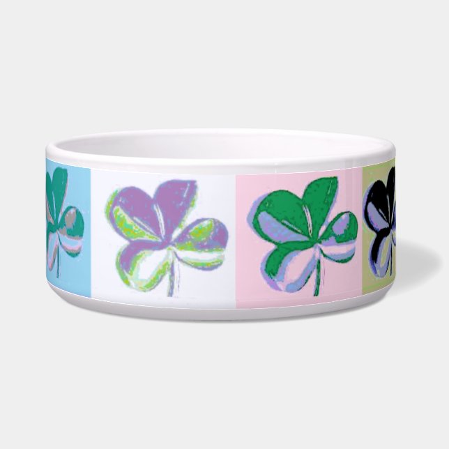 everyone is a bit Irish - Shamrock Bowl (Left)