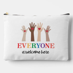 Everyone Is Welcome Here Idaho Teacher Accessory Pouch
