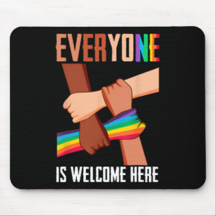 Everyone Is Welcome Here Idaho Teacher Student 2 Mouse Pad