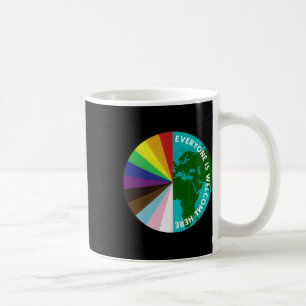 Everyone Is Welcome Here Lgbtq Ally Human Rights E Coffee Mug