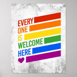 Everyone is Welcome Here Poster