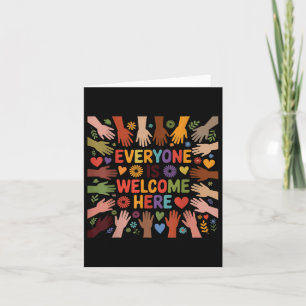 Everyone Is Welcome Here Students Support Idaho Te Card
