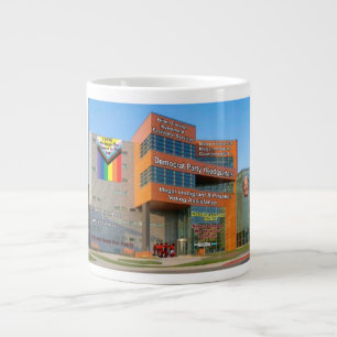 Everyone is welcome to vote as a democrat. large coffee mug