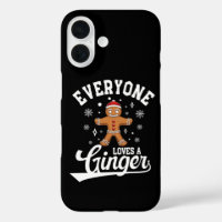 Everyone Loves A Ginger, Gingerbread Santa Xmas