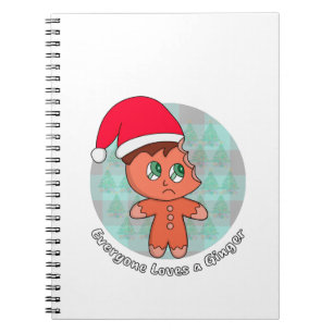 Everyone Loves A Ginger Notebook