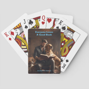 Everyone Loves A Good Book Playing Cards