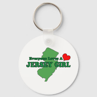 Everyone Loves a Jersey Girl Key Ring