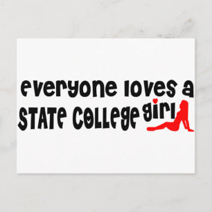 Everyone loves a State College girl Postcard