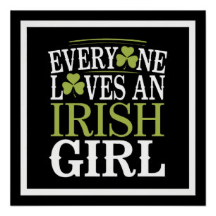 Everyone Loves an Irish Girl Poster