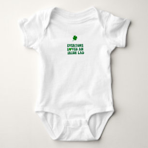 EVERYONE LOVES AND IRISH LAD Infant Bodysuit
