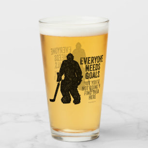 Everyone Needs Goals (hockey) Glass