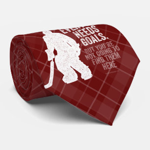 Everyone Needs Goals (Hockey) Tie