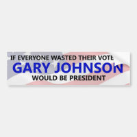 Everyone needs to waste their vote on Gary Johnson