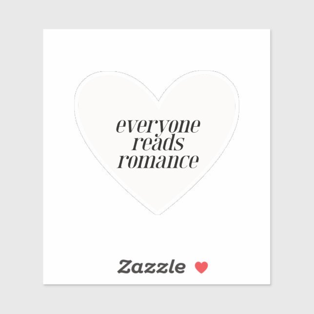 Everyone Reads Romance (Sheet)