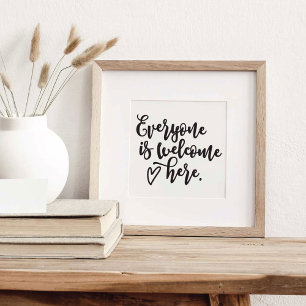 Everyone Welcome Poster