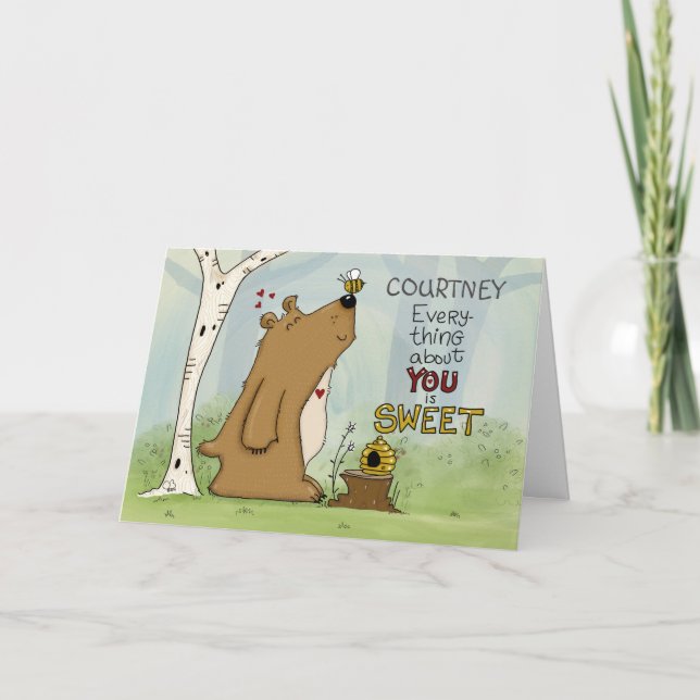 Everything About You is Sweet Card (Front)