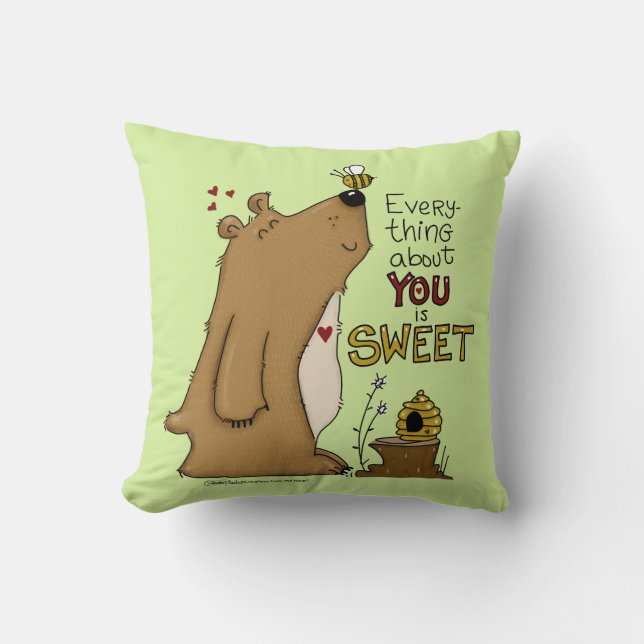 Everything About You is Sweet Cushion (Front)