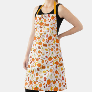 Everything Autumn Pattern Apron