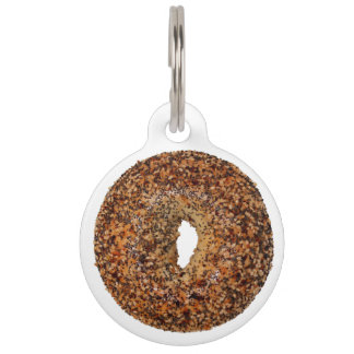 Everything Bagel Personalise Pet ID Tag