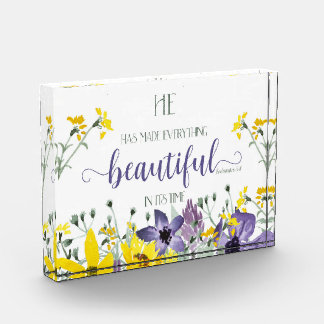 Everything Beautiful - Ecc 3:11 Photo Block
