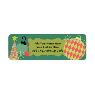 Everything Christmas Return Address Labels