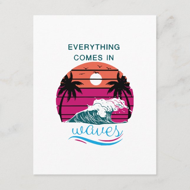 Everything Comes in Waves Enclosure Card (Front)