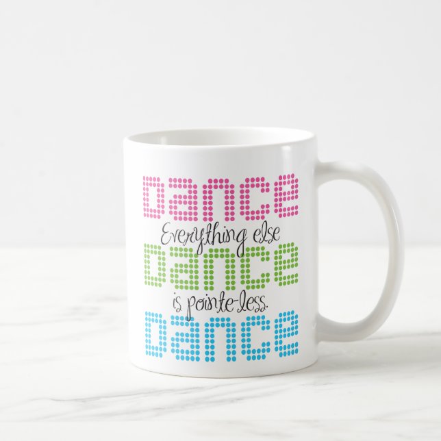 Everything else is pointe less. coffee mug (Right)