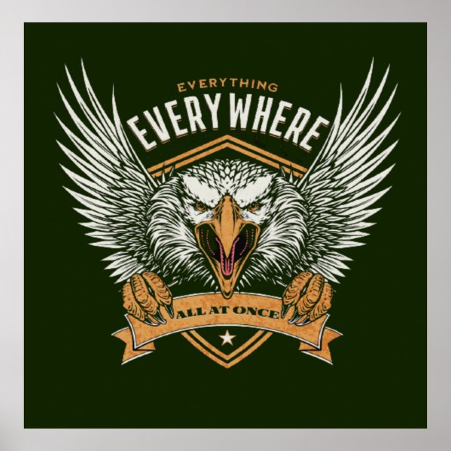 Everything Everywhere All At Once Poster (Front)