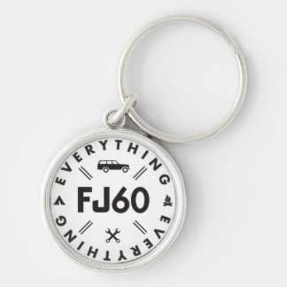Everything FJ60 Logo Keychain