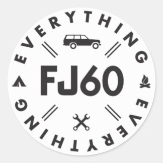Everything FJ60 Sticker