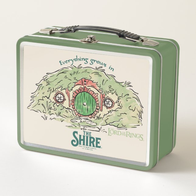 Everything Grows in THE SHIRE™ Metal Lunch Box (Front)