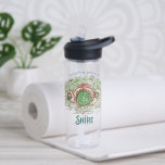 Everything Grows in THE SHIRE™ Water Bottle<br><div class="desc">Bring a little piece of Middle-Earth™ to your everyday with this charming Lord of the Rings™ design inspired by the cozy hills of Hobbiton. Featuring a storybook-style hobbit hole with its iconic round green door tucked into a lush hillside, the artwork is paired with the beloved phrase, “Everything grows in...</div>