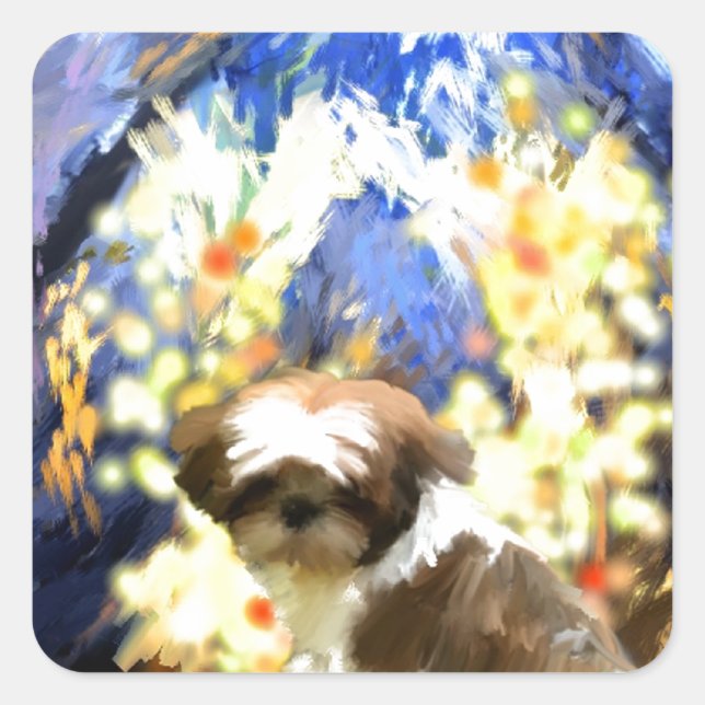 Everything Happens for a reason.jpg Square Sticker (Front)