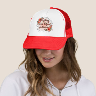 Everything I Am – Mother Love Quote Design Trucker Hat