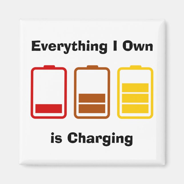Everything I Own is Charging Magnet (Front)