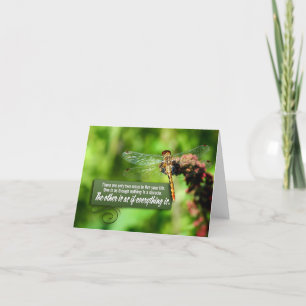"Everything is a miracle" Inspirational Quote Thank You Card