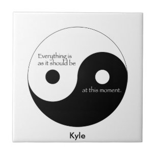 Everything Is as it should be Ceramic Tile