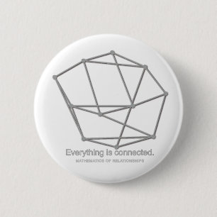 Everything_is_connected 6 Cm Round Badge