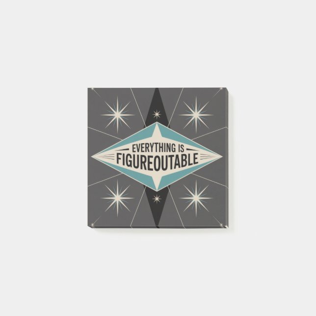 Everything Is Figureoutable Post-it Notes (Front)