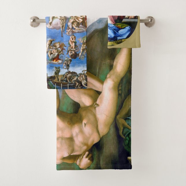 Everything is Michelangelo Bath Towel Set (Insitu)