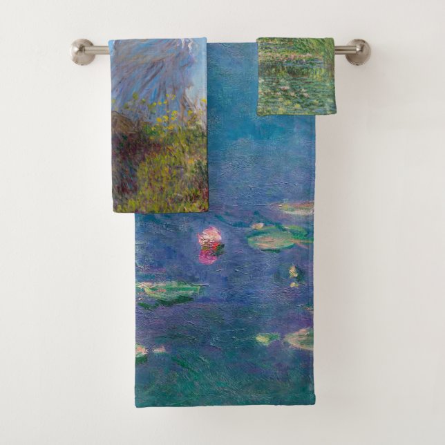 Everything is Monet Bath Towel Set (Insitu)